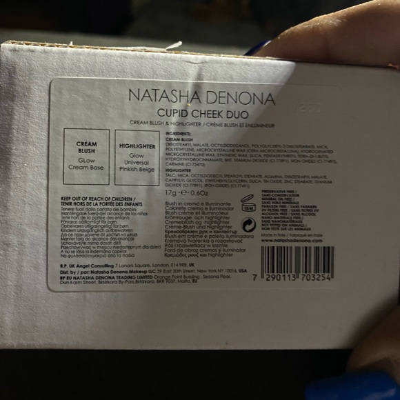 Natasha Denona Cupid Cheek Duo crème blush/highlighter BNWT never used/tested - Picture 3 of 4